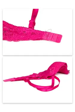 ست سوتین و شورت اسفنجی فنردار بدون جک کد 122010 تی بی ان