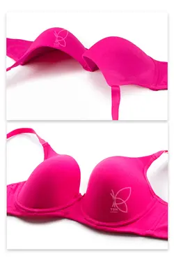 ست سوتین و شورت اسفنجی بدون جک باروکش نخی کد1996تی بی ان