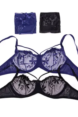 ست سوتین و شورت گیپور فنردار هارنس دار کد 12228 تی بی ان