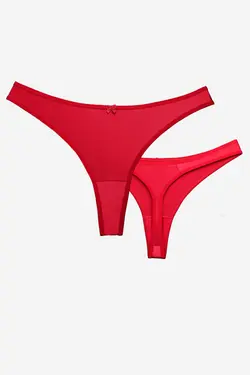 شورت نخی لامبادا زنانه(بسته سه عددی) کد 14125 تی بی ان