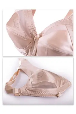 سوتین محکم بدون فنر سه دوخت پرلون بالاشیشه ای کد1115تی بی ان