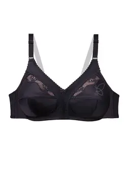 سوتین پرلون بدون فنر بالا گیپور سه سانتی کد 1134 تی بی ان