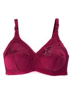 سوتین بدون فنر درزدار پرلون سه دوخت محکم کد 11337 تی بی ان