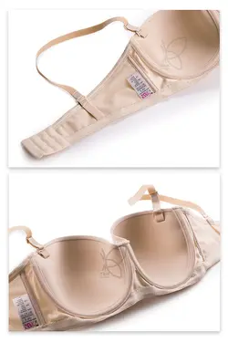 سوتین دکلته اسفنجی فنردار بدون جک کد 19315 تی بی ان