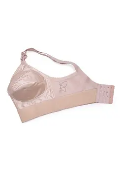 سوتین نیمه بلند گلدوزی بدون فنر با تو دوزی نخی کد 1816 تی بی ان