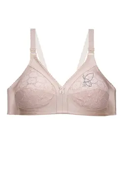 سوتین گیپور سه دوخت بغل پرلون بدون فنر محکم کد1158تی بی ان