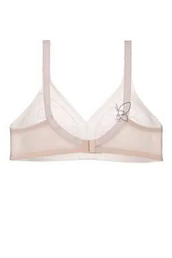 سوتین گیپور سه دوخت بغل پرلون بدون فنر محکم کد1158تی بی ان