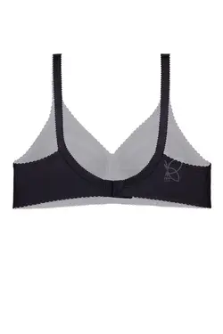 سوتین تک پرلون گلدوزی بدون فنر سه دوخت کد 11320 تی بی ان