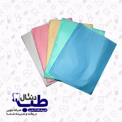 پیشبند یکبار مصرف تاشده جعبه ای زلال شیمی-50 عددی