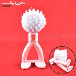 کد۱۰۰۵۳فرچه یقه شور آدمک تاشو/۱۲تایی - تهران پلاسکو | پخش عمده بلور و پلاستیک