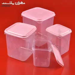 کد۱۰۲۲۷سرویس حبوبات مربع اپل تاپ ۴عددی/۱۸سری - تهران پلاسکو | پخش عمده بلور و پلاستیک