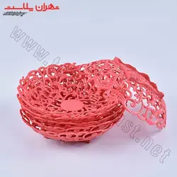 کد۱۰۸۶سبد سبزی۶تایی طرح دار/۲۰ سری - تهران پلاسکو | پخش عمده بلور و پلاستیک