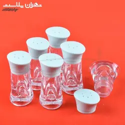 کد۱۰۶۹۴نمک پاش بیضی کارینا/۶تایی - تهران پلاسکو | پخش عمده بلور و پلاستیک