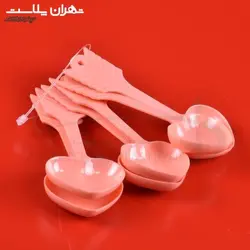 کد۱۰۶۸۶پیمانه ۶عددی قلبی/۱۲سری - تهران پلاسکو | پخش عمده بلور و پلاستیک