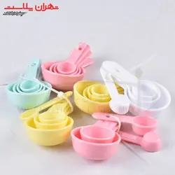 کد۱۰۹۵۵ست پیمانه ۴عددی/۵۰سری - تهران پلاسکو | پخش عمده بلور و پلاستیک