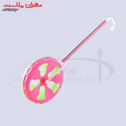 کد۲۳۹۲چرخ عصا گلابی/۱۲تایی - تهران پلاسکو | پخش عمده بلور و پلاستیک