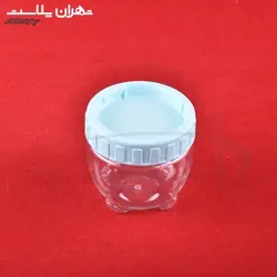 کد۶۶۶۳قوطی حبوبات ام۱ /۱۲تایی - تهران پلاسکو | پخش عمده بلور و پلاستیک