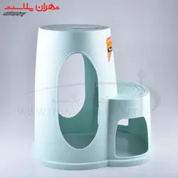 کد۷۳۴۳چهارپایه دوپله کوتاه ۵۰سانتی/۶تایی - تهران پلاسکو | پخش عمده بلور و پلاستیک