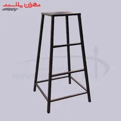 کد۷۶۶۳چهارپایه فلزی ۱۰۰سانتی/۱عددی - تهران پلاسکو | پخش عمده بلور و پلاستیک