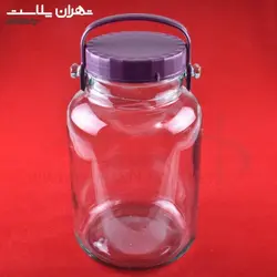 کد۹۱۶۸بانکه ترشی ۶لیتری بدون پایه/۶عددی - تهران پلاسکو | پخش عمده بلور و پلاستیک