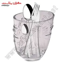 کد۹۲۲۷جاکارد و چنگال پرنس /۲۴تایی - تهران پلاسکو | پخش عمده بلور و پلاستیک