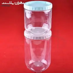 کد۲۷۹۸قوطی حبوبات نشکن ایکس لارج ۲ /۲۴تایی - تهران پلاسکو | پخش عمده بلور و پلاستیک