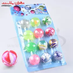 کد۸۹۵۲توپ شیطونک ژله ای بزرگ/۱۲تایی - تهران پلاسکو | پخش عمده بلور و پلاستیک