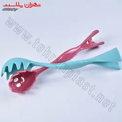 کد۴۳۳۸قاشق ماکارونی/۱۲تایی - تهران پلاسکو | پخش عمده بلور و پلاستیک