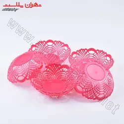 کد۴۶۴۸سبد سبزی گرد رونیکا/۲۴تایی - تهران پلاسکو | پخش عمده بلور و پلاستیک