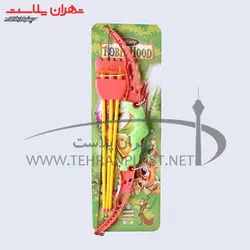 کد۲۳۶۹تیر وکمان رو کارتی کوچک/۱۲تایی - تهران پلاسکو | پخش عمده بلور و پلاستیک