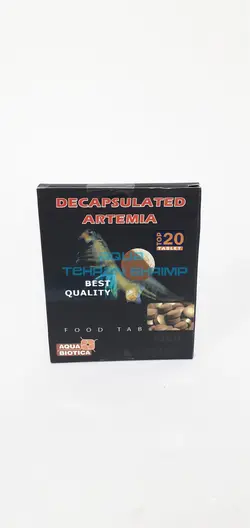 غذا آرتمیا قرصیaqua biotica