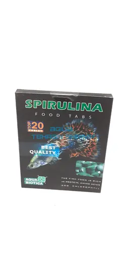 غذا قرص اسپیرولینا AQUA BIOTICA