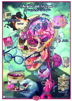 پوستر سردرد علل ثانويه