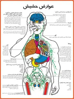 پوستر عوارض حشیش