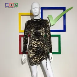 پیراهن کوتاه پلنگی