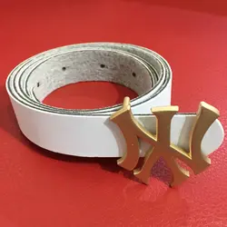 کمربند سفید زنانه اسپرت