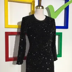 پیراهن مجلسی پولکی