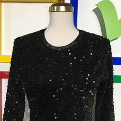 پیراهن مجلسی پولکی