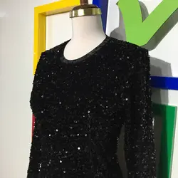 پیراهن مجلسی پولکی