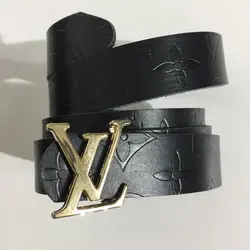 کمربند دخترانه مشکی طرح ال وی