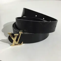 کمربند دخترانه مشکی طرح ال وی