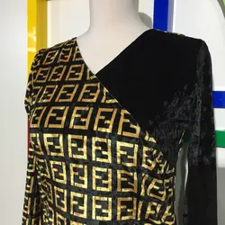 پیراهن مخمل کوتاه زنانه