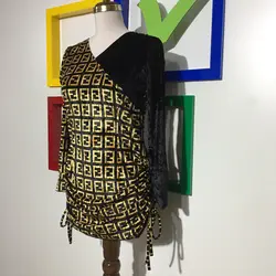 پیراهن مخمل کوتاه زنانه