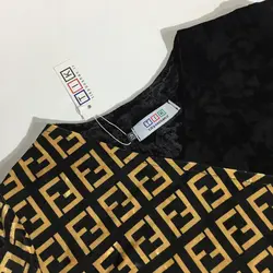 پیراهن مخمل کوتاه زنانه