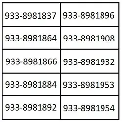 سبد ۱۰ شماره ۹۳۳ ایرانسل K32