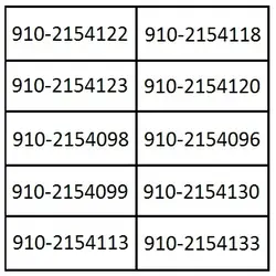سبد ۱۰ شماره 910 همراه اول M11