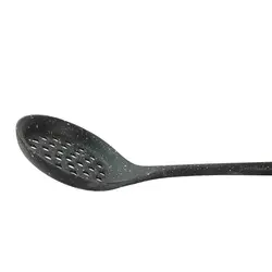 کفگیر گرد سیلیکونی گرانیت مشکی شنگیا - گالری تحفه سرا
