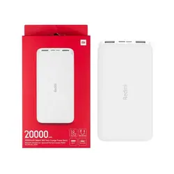 پاوربانک(شارژر همراه) شیائومی مدل Redmi PB200LZM Global ظرفیت 20000 میلی آمپر ساعت