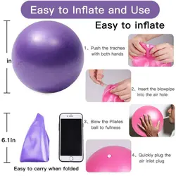 توپ پیلاتس رویه صاف مدل2022سایز5