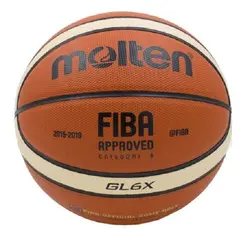 توپ بسکتبال طرح مولتن GL6X سایز 6 | رنگ نارنجی